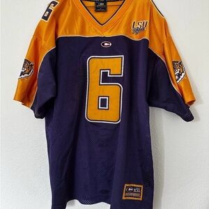 Colosseum LSU Tigers Purple and Gold Football Jersey #6